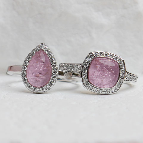 Rosalite Murano Glass